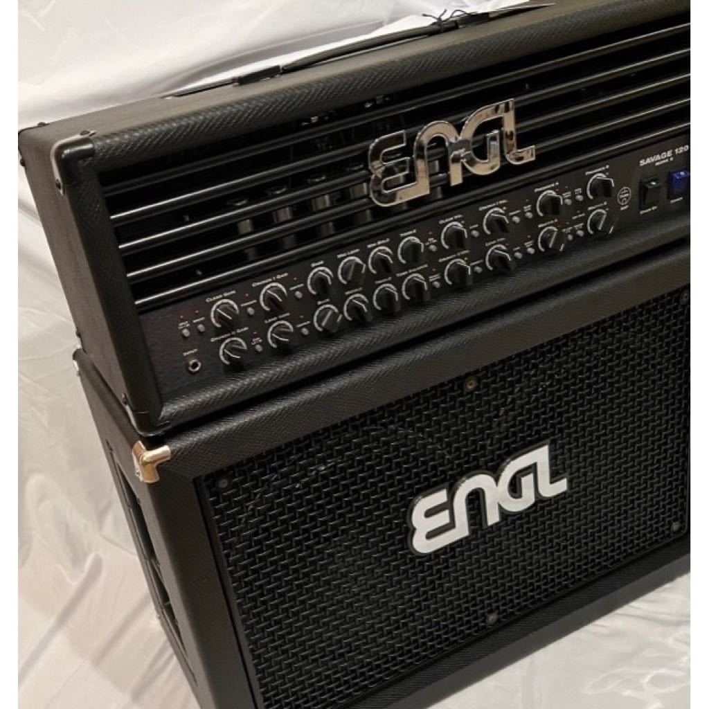 Engl E610II Savage 120 MARK II 120W Head, Custom Dark Snakeskin 