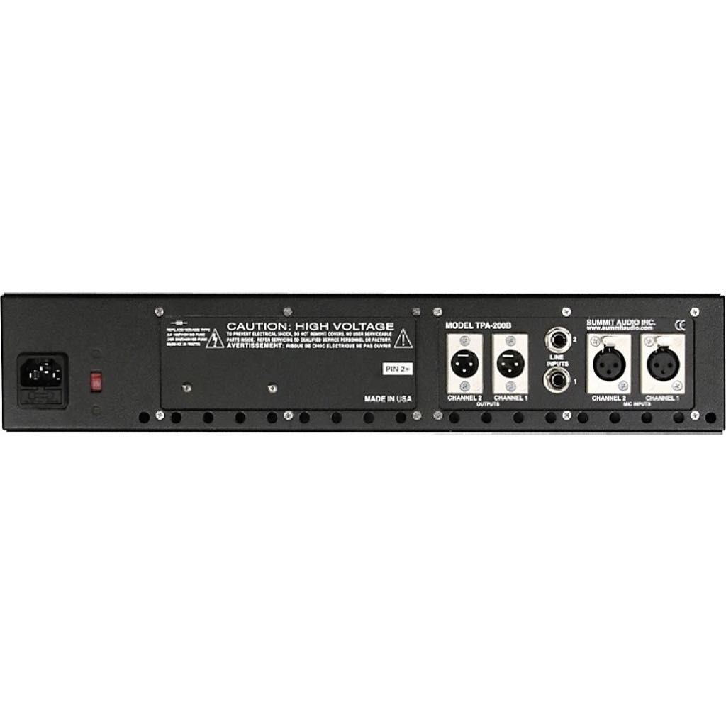 Summit Audio TPA-200B Dual Tube Microphone And Line Preamp