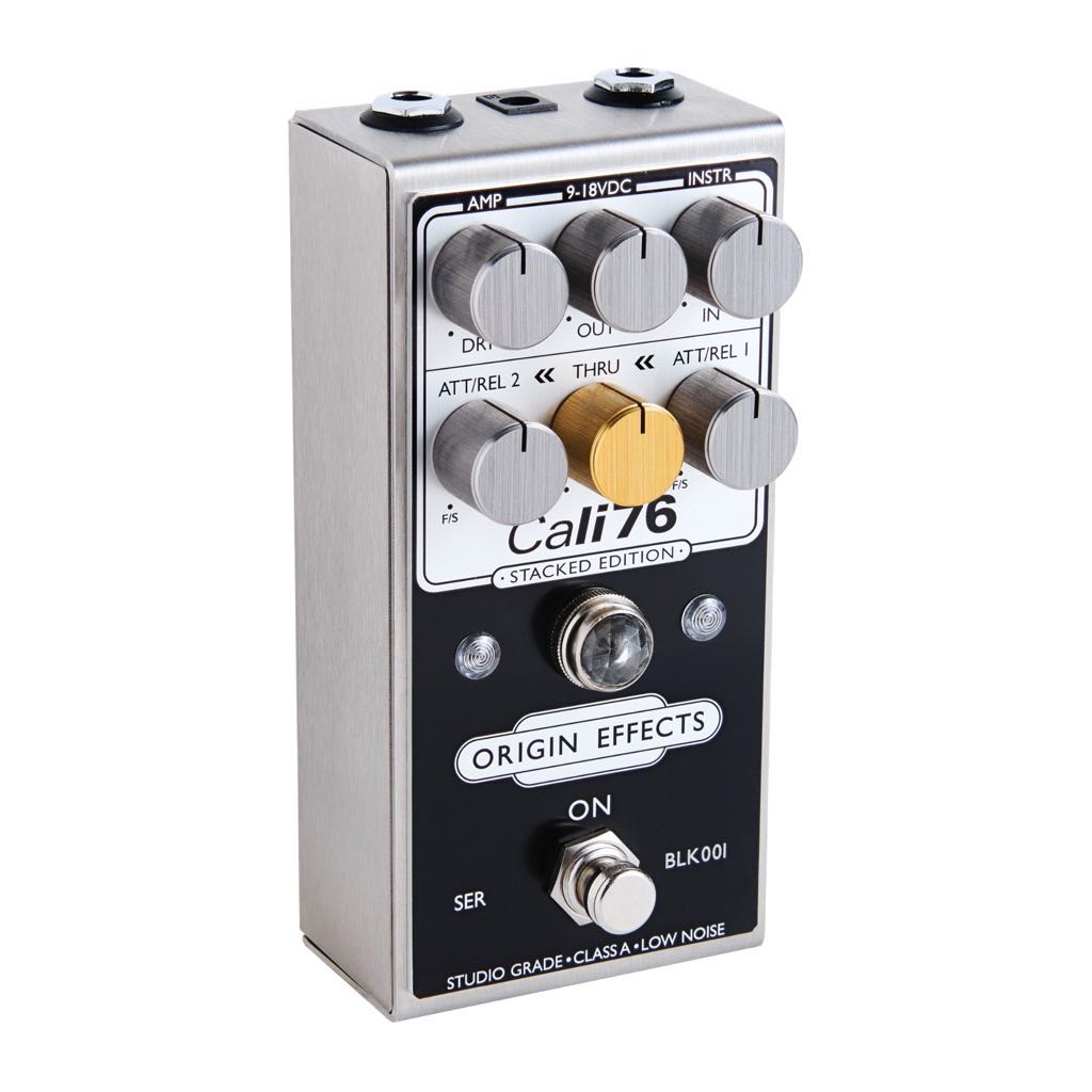 Origin Effects Cali76 Stacked Edition Compressor, Inverted Black